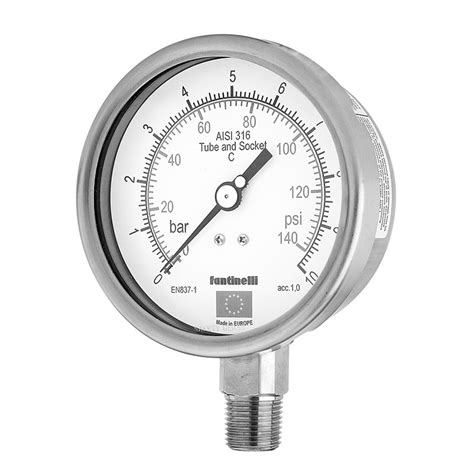 Pressure Gauges, Diaphragm Seals, Thermometers 